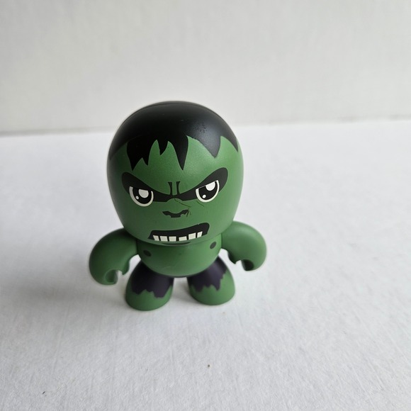 Hasbro Other - Marvel Mighty Muggs Hulk Vinyl Figure 2011 Hasbro Mini Collectible Toy 3.5 Inch